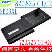 HP SB03XL 電池適用 惠普 720 G1 725 G1 820 G1 825 G2  HSTNN-LB4T HTSNN-IB4T E7U25AA  F6B38PA 717378-001