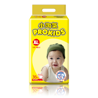Prokids小淘氣 透氣乾爽嬰兒紙尿褲/尿布(XL 36片x6包/箱購)
