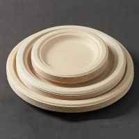 Outdoor Household Stall Disposable Convenient Tableware Plates Paper Plates Catering Food Grade Kind