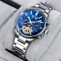 Reef Tiger/RT Luxury Top Quality Tourbillon Watch Men Automatic Mechanical Men Watches Bracelet Relojes Hombre RGA1667