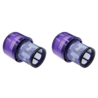 2X For Dyson V11 Animal / V11 Torque Drive / V15 Detect Accessories For Dyson Filter Cyclone Vacuum Cleaner Parts Purple