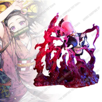 Demon Slayer Nezuko Figures Anime Figure Somersault Pvc Statue Figurine Doll Aniplex Collectible Model Decora To