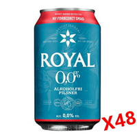 Royal 無酒精啤酒風味飲 (330mlx24罐/箱)x2箱