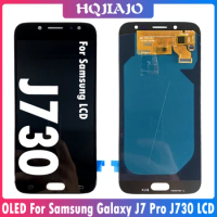5.5'' OLED Minor Burn For Samsung Galaxy J730 J7 Pro 2017 LCD Display Touch Screen Digitizer Assembly For Samsung J7 2017 LCD