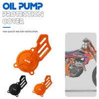 For 250 SX-F PRADO XC-F 2016-2021 OIL PUMP COVER TROY LEE DESIGNS 350 SXF XCF EXCF Six Days CKD Motocross Parts 2018 2019 2020