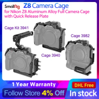 SmallRig Z8 Camera Cage for Nikon Z8 Aluminum Alloy Full Camera Cage with Quick Release Plate