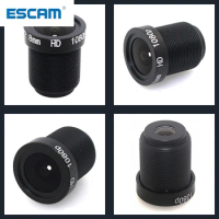 ESCAM 1080P cctv lens 2.8mm 3.6mm 6mm IP Security Camera Lens M12 CCTV lens 1/2.5" Image Format Surveillance Camera Lens HD