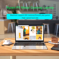 Top 15.6 Inch Gaming Laptop AMD Ryzen5 4600H 4000/5000 Series Windows10/11 Full-function Type-C Interface Fingerprint Unlock