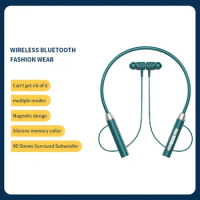 Bluetooth Earphones Wireless Headphones Magnetic Sport Neckband Neck-hanging 9D TWS Earbuds Wireless Blutooth Headset with Mic