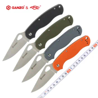 New G729 Ganzo Firebird FBKNIFE 440C Blade 58HRC G10 Handle Folding Knife Pocket Knife EDC Outdoor Tactical Survival Tool