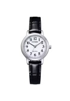 Citizen CITIZEN EM0930-15A ECO-DRIVE WHITE DIAL BLACK LEATHER WOMEN'S WATCH