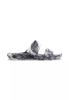 Crocs CROCS UNISEX CLASSIC CROCS MARBLED SANDAL WHITE/BLACK