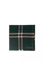 Burberry Reversible Check Wool Silk Scarf 圍巾