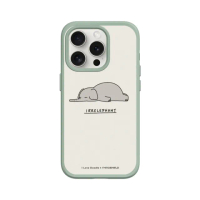 【RHINOSHIELD 犀牛盾】iPhone 13系列 SolidSuit MagSafe兼容 磁吸手機殼/大象(I Love Doodle)