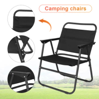 Camping Kermit Chair Oxford Cloth Lightweight Leisure Chair 115° Ergonomics Folding Backrest Chair for Outdoor Picnic Barbecue