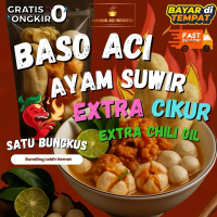 Boci ayam suwir chili oil 6 ribu an 1 bungkus extra cikur viral tiktok murah enak lezat maknyoss mak