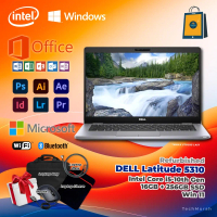 {DIPERBAHARUI} DELL LATITUDE 5310 - INTEL CORE i5-10th @QUAD CORE 4.4GHz / 8GB+256GB NVME / WINDOW