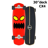 CX4 Truck Land Surfskate Skateboard, Carving Surf Board, Longboard, Outdoor Sport, Cruiser Board, 30 Inch