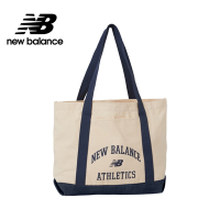 [New Balance]超大容量多夾層肩背包/托特包_中性_杏藍色_LAB33013NNY