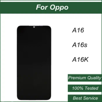 Original Screen For OPPO A16 16s A16K LCD Display Touch Screen with Frame Assembly Replacement
