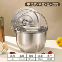 304不銹鋼盆烘焙工具加深打蛋碗蛋糕容器奶泡機奶油攪拌器專用烘