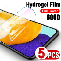 5pcs Screen Protector For Samsung Galaxy A42 A72 A52 A52S A32 A53 A73 A33 4G 5G A 33 52 s 52s 73 53 Hydrogel Film Not Glass 600D