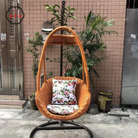 工廠直銷 戶外躺椅 沙灘椅 室內吊椅 戶外秋千椅 藤編藤椅 陽臺休閑藤單人吊籃 搖籃椅