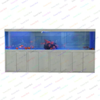 Bullet Fish Tank Aquarium Acrylic Big Fish Tank Rectangle Plastic Large Size Aquariums &amp; Accessories