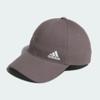 【adidas 愛迪達】帽子 棒球帽 運動帽 遮陽帽 MH CAP 炭灰 IM5232