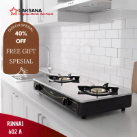 Rinnai RI-602 A | Kompor Gas 2 Tungku | Kompor Gas Jenis Api Besar