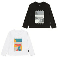 [Snow Peak] 童 Kids Land Nest 長袖T恤 / TS-24AK103