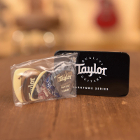 【Taylor】TLOP-2600 黑色彈片鐵盒 內附9片PICK(吉他彈片)