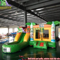 Inflatable Water Bouncy House Water Slide Games For Kids Entertainment Trampoline Bounce Combo Amusement Park