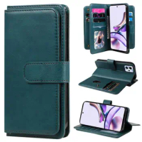 Luxury Case For Nokia G21 G11 G50 X20 X10 C10 X20 Multi-function Wallet Stand Cover Card Pocket Leather Shockproof Funda