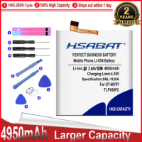 HSABAT 0 Cycle 4950mAh Battery for TCL Alcatel One Touch Idol 4S OT-6070 OT-6070K OT-6070O OT-6070Y For BlackBerry DTEK60