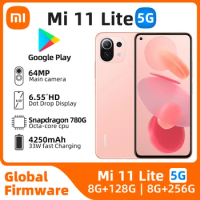 Xiaomi 11 Lite Android 5G Unlocked 6.55 inch 8GB RAM 256GB ROM All Colours in Good Condition Original used phone