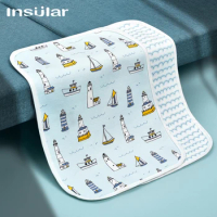 Insular Cotton Baby Changing Mat Travel Portable Foldable Washable Waterproof Mattress Children Game Floor Mats Reusable Diaper