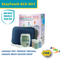 Alat Tes Gula Darah Kolesterol Asam Urat Easy Touch - EasyTouch GCU 3in1