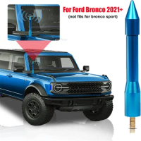 Car FM/AM Radio Signal Front Hood Modify Antenna for Ford Bronco 2021+