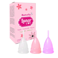Menstrual Cup merk Lunar cup Easy to Use Comfortable Reusable