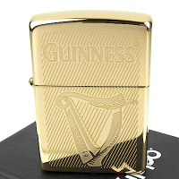 ZIPPO 美系~Guinness-健力士啤酒Logo圖案打火機