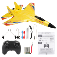 RC เครื่องบิน SU-27 เครื่องบินรีโมทคอนลเฮลิคอปเตอร์ 2.4G เครื่องบินโฟม EPP RC เครื่องบินแนวตั้งของเล