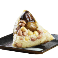 【鮮食家任選】福源肉粽招牌栗子素粽(200g±10g*5入/袋)