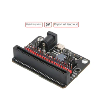 1Pcs Expansion Board for Microbit GPIO Expansion Python IO:Bit 5V with on Board Passive Buzzer