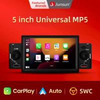 Junsun 5 ‘’ Universal 1 Din CarPlay Radio Car Stereo MP5 Player Android-Auto Hands Free A2DP USB FM Receiver Audio System