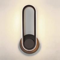 Lampu Dinding Hias LED Minimalis untuk Ruang Tamu & Wastafel (Rotatable Indoor Wall Lamp)