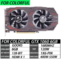 Remove the computer graphics card independently 98%NEW / FOR COLORFUL GTX 1060 6GB