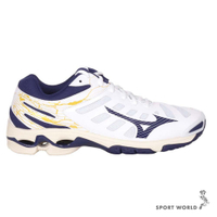 Mizuno 美津濃 男鞋 排球鞋 WAVE VOLTAGE 白藍【運動世界】V1GA216043