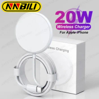 NNBILI For Apple iPhone 15 Pro Max Magnetic Wireless Charger For Apple 14 PIUS 13 12 11 X XS AirPods Charging Phone Accessories