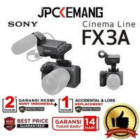 JPC KEMANG Sony FX3A Full Frame Cinema Line Camera Sony FX3 A GARANSI RESMI Standard Package